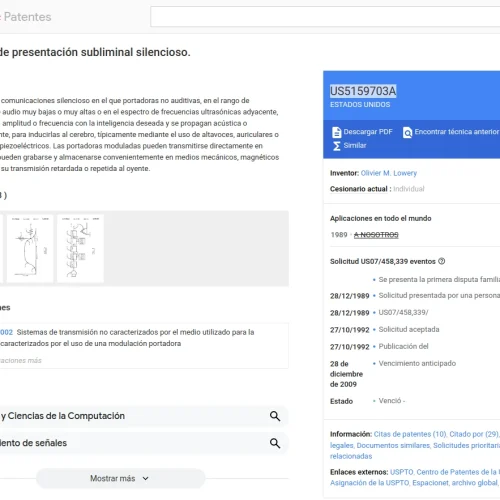 FireShot Capture 131 - US5159703A Sistema de presentación subliminal silencioso (US5159703A)