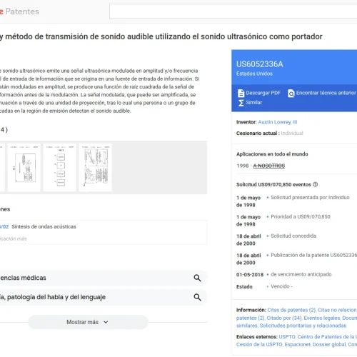 FireShot Capture 134 - US6052336A Aparato y método de transmisión de sonido audible utilizando el sonido ultrasónico como portador (US6052336A)
